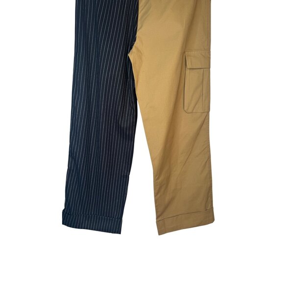 2/$30 NWT Choosy Size 4 Womens Two-Tone High Rise Cargo & Pinstripe Pants - Picture 12 of 16